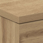 Nattbord 2 Stk Artisan Eik 38X35X55 Cm Konstruert Tre