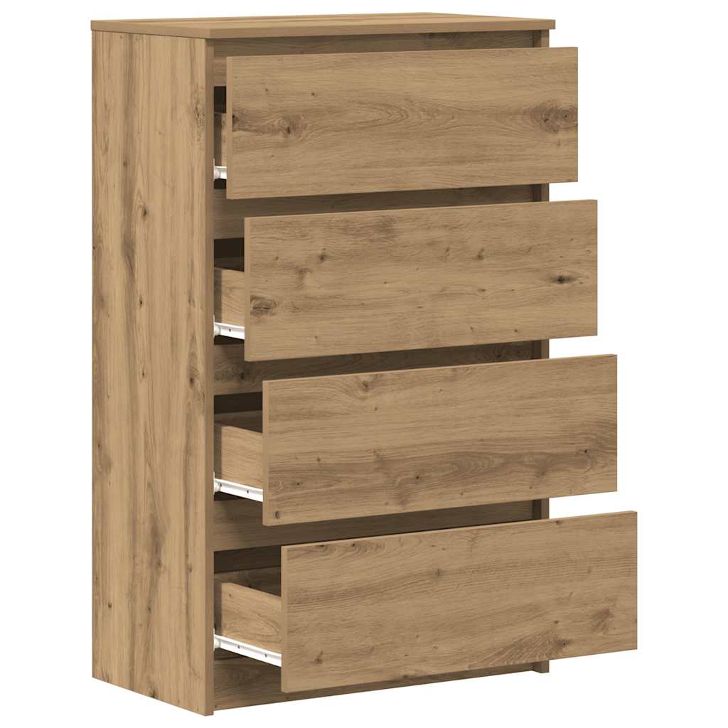 Skjenk Artisan Eik 60X35X98,5 Cm Konstruert Tre