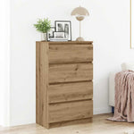 Skjenk Artisan Eik 60X35X98,5 Cm Konstruert Tre