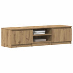 Tv-Benk Artisan Eik 140X40X36 Cm Konstruert Tre