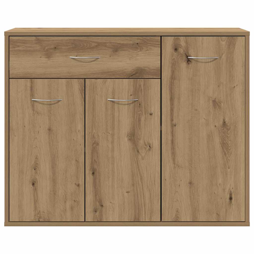Skjenk Artisan Eik 88X30X70 Cm Konstruert Tre