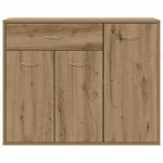 Skjenk Artisan Eik 88X30X70 Cm Konstruert Tre