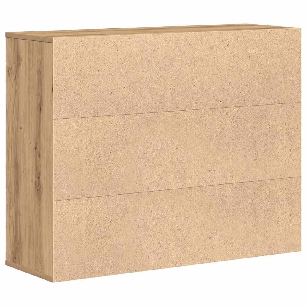 Skjenk Artisan Eik 88X30X70 Cm Konstruert Tre
