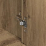Skjenk Artisan Eik 88X30X70 Cm Konstruert Tre