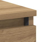 Skrivebord Artisan Eik 90X45X76 Cm Konstruert Tre