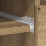 Skrivebord Artisan Eik 90X45X76 Cm Konstruert Tre