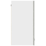 Veggmontert Kjøkkenskap Betonggrå 60X31X60 Cm Konstruert Tre