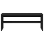 Tv-Benk Svart 100X40X40 Cm Sponplate
