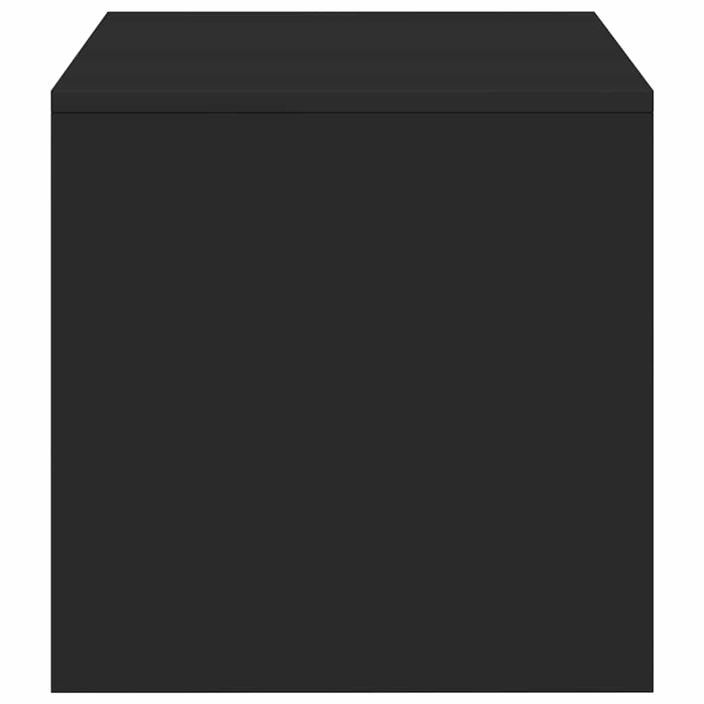 Tv-Benk Svart 100X40X40 Cm Sponplate