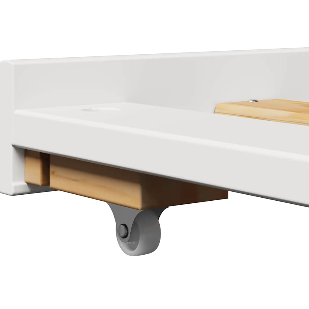 Daybed Med Trille Uten Madrass Irun Hvit 90X200 Cm