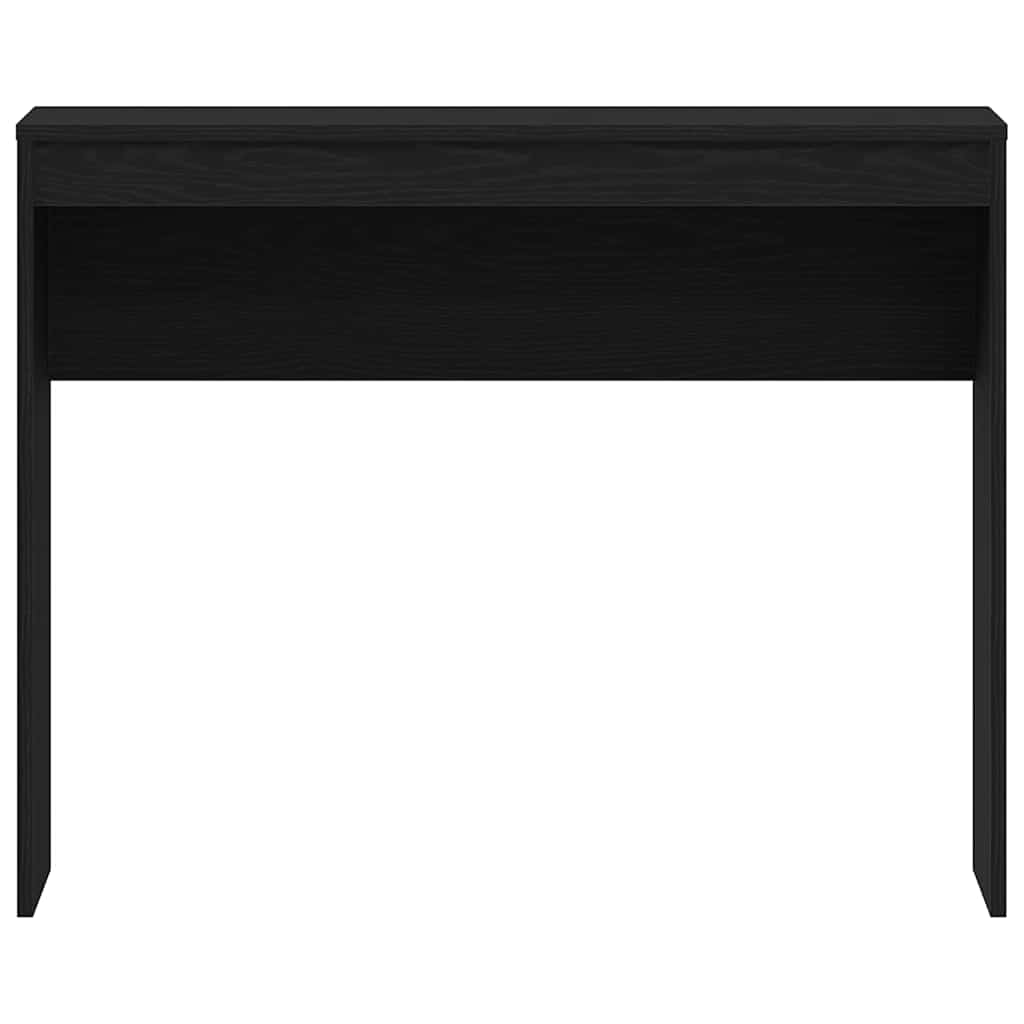 Skrivebord Svart Eik 90X40X72 Cm Konstruert Tre