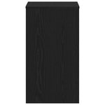 Skrivebord Svart Eik 90X40X72 Cm Konstruert Tre
