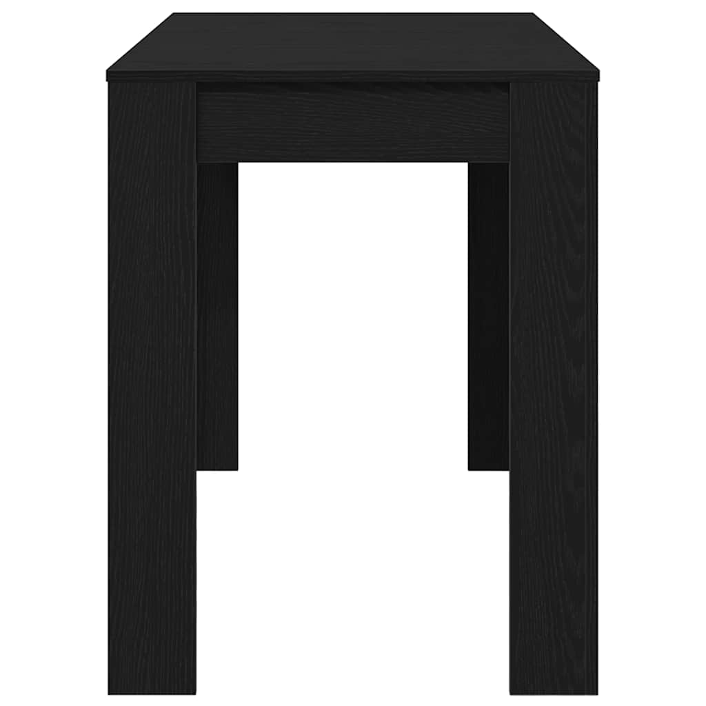 Spisebord Svart Eik 120X60X76 Cm Konstruert Tre