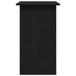Skrivebord Svart Eik 80X45X74 Cm Konstruert Tre