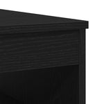 Kommode Svart Eik 40X50X76 Cm Konstruert Tre
