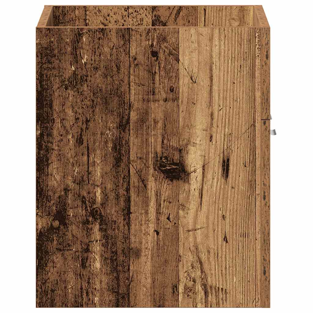 Baderomsvaskskap Gammelt Tre 60X38,5X46 Cm Konstruert Tre