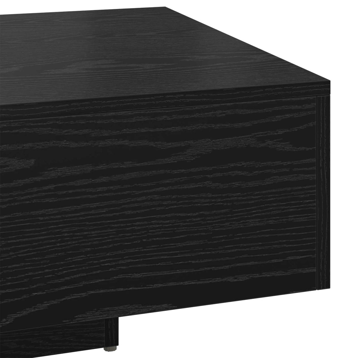 Kaffebord Svart Eik 85 X 55 X 31 Cm