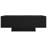 Kaffebord Svart Eik 85 X 55 X 31 Cm