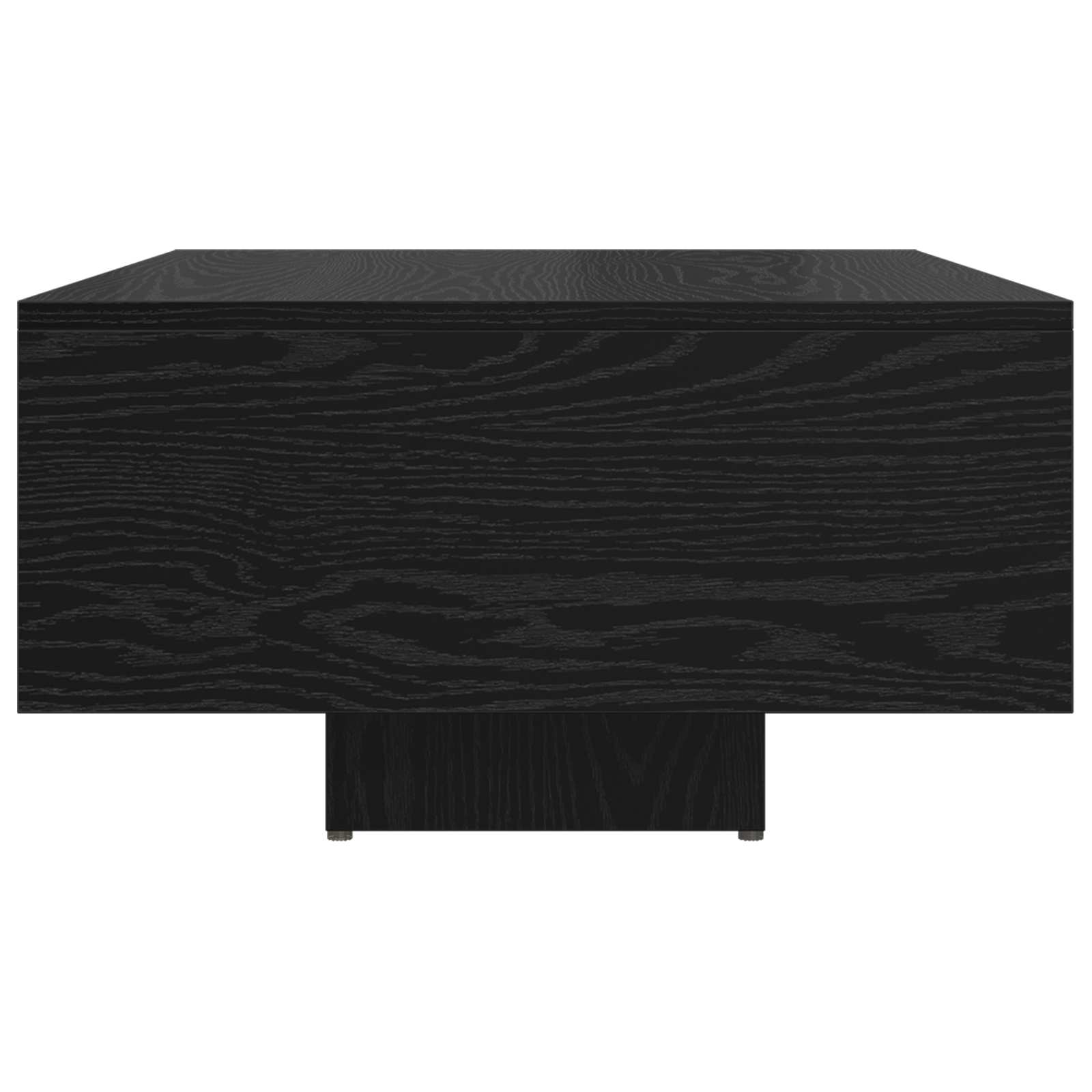 Kaffebord Svart Eik 85 X 55 X 31 Cm