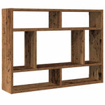 Vegghylle Gammelt Tre 75X16X55 Cm Konstruert Tre
