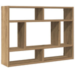 Vegghylle Artisan Eik 75X16X55 Cm Konstruert Tre