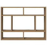 Vegghylle Artisan Eik 75X16X55 Cm Konstruert Tre