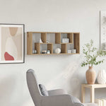 Vegghylle Håndverkseik 36X16X90 Cm Konstruert Tre