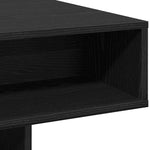 Salongbord Svart Eik 105X55X32 Cm Konstruert Tre