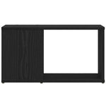 Tv-Benk Svart Eik 60X24X32 Cm Konstruert Tre