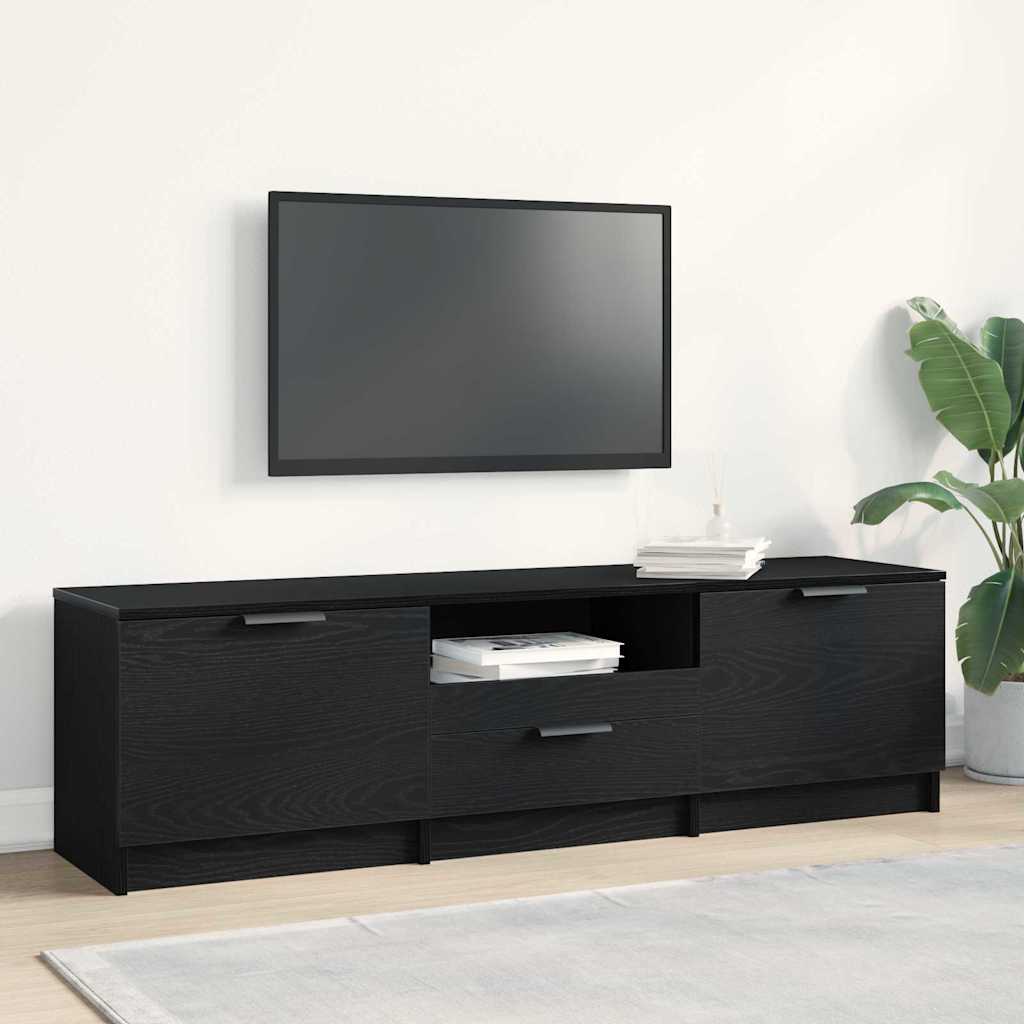 Tv-Skap Med Skuff 140 X 35 X 40 Cm Konstruert Tre
