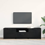 Tv-Skap Med Skuff 140 X 35 X 40 Cm Konstruert Tre