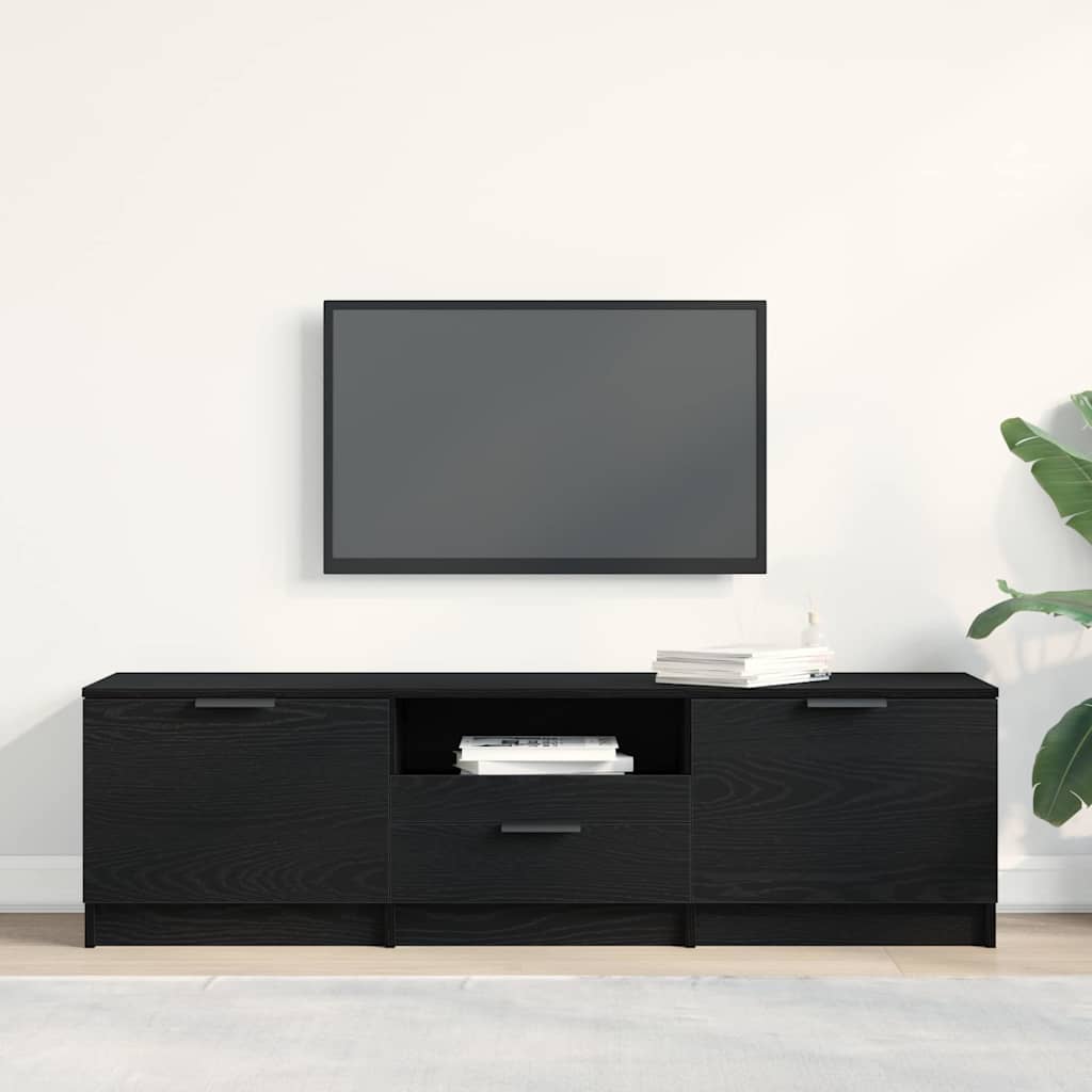 Tv-Skap Med Skuff 140 X 35 X 40 Cm Konstruert Tre