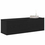 Tv-Skap 2 Pcs Svart 100 X 30 X 30 Cm Konstruert Tre