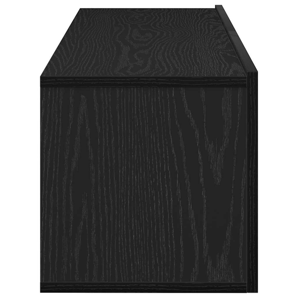 Tv-Skap 2 Pcs Svart 100 X 30 X 30 Cm Konstruert Tre