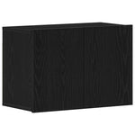 Tv-Skap Svart Eik 60X30X41 Cm Konstruert Tre