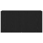 Tv-Skap Svart Eik 80X30X41 Cm Konstruert Tre