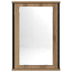 Baderomshylle Med Speil Artisan Eik 42X12X60 Cm Konstruert Tre