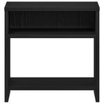 Nattbord Svart Eik 40X30X40 Cm Konstruert Tre