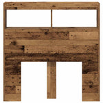 Hodegavl Skap Med Led Gammelt Tre 100X17X102 Cm