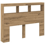 Hodegavl Skap Med Led Artisan Eik 140X17X102 Cm