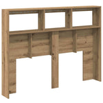 Hodegavl Skap Med Led Artisan Eik 140X17X102 Cm
