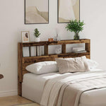 Hodegavl Skap Med Led Gammelt Tre 160X17X102 Cm