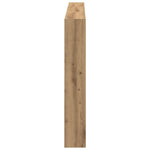 Hodegavl Skap Med Led Artisan Eik 180X17X102 Cm