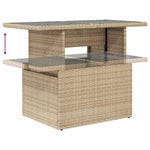 Hagesofaer Med Puter 7 Deler Beige Polyrotting Akasie