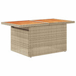 Hagesofaer Med Puter 8 Deler Beige Polyrotting Akasie