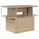 Hagesofaer Med Puter 7 Deler Beige Polyrotting Akasie