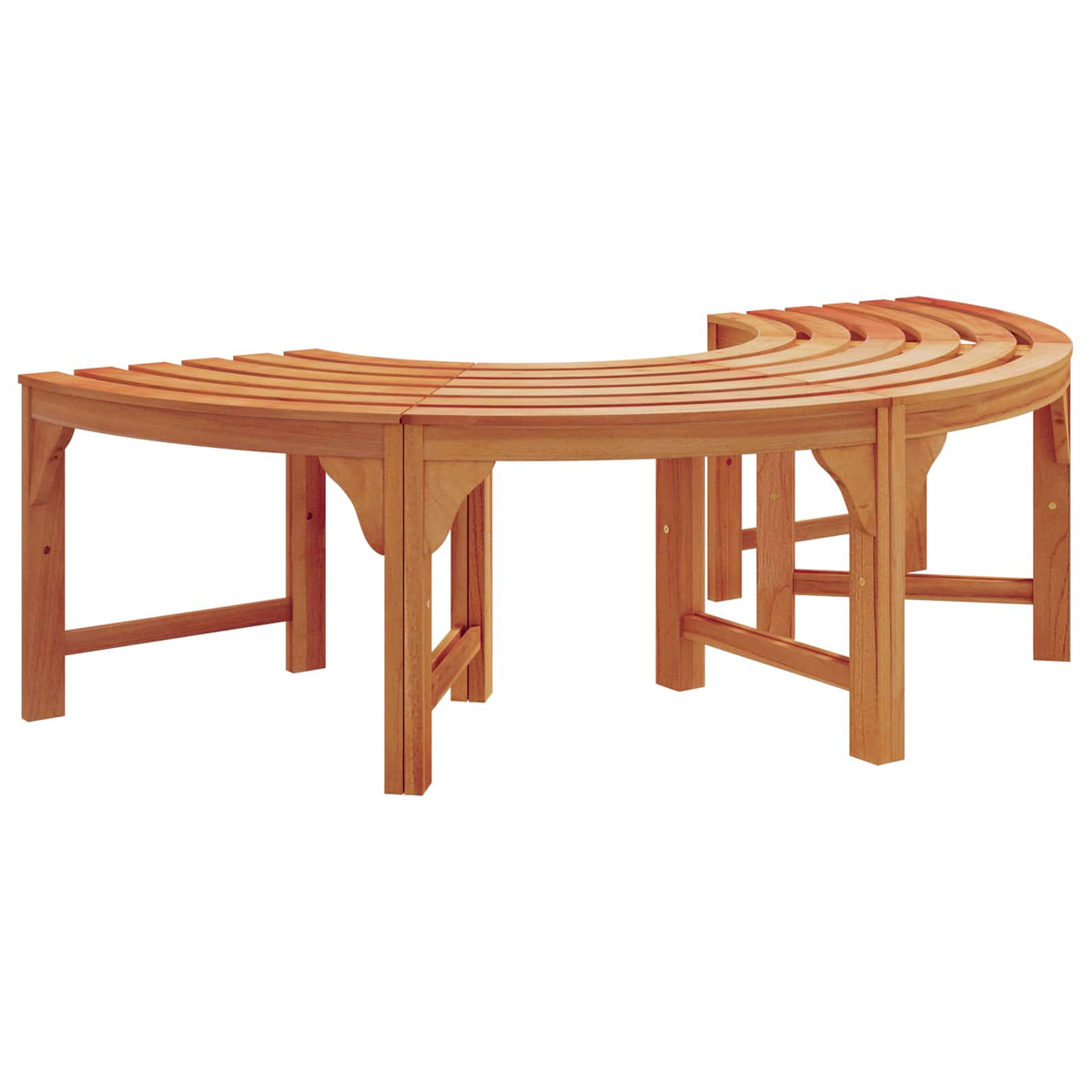 Trebens Naturlig 160 X 80 X 45Cm Solid Eucalyptus Tre