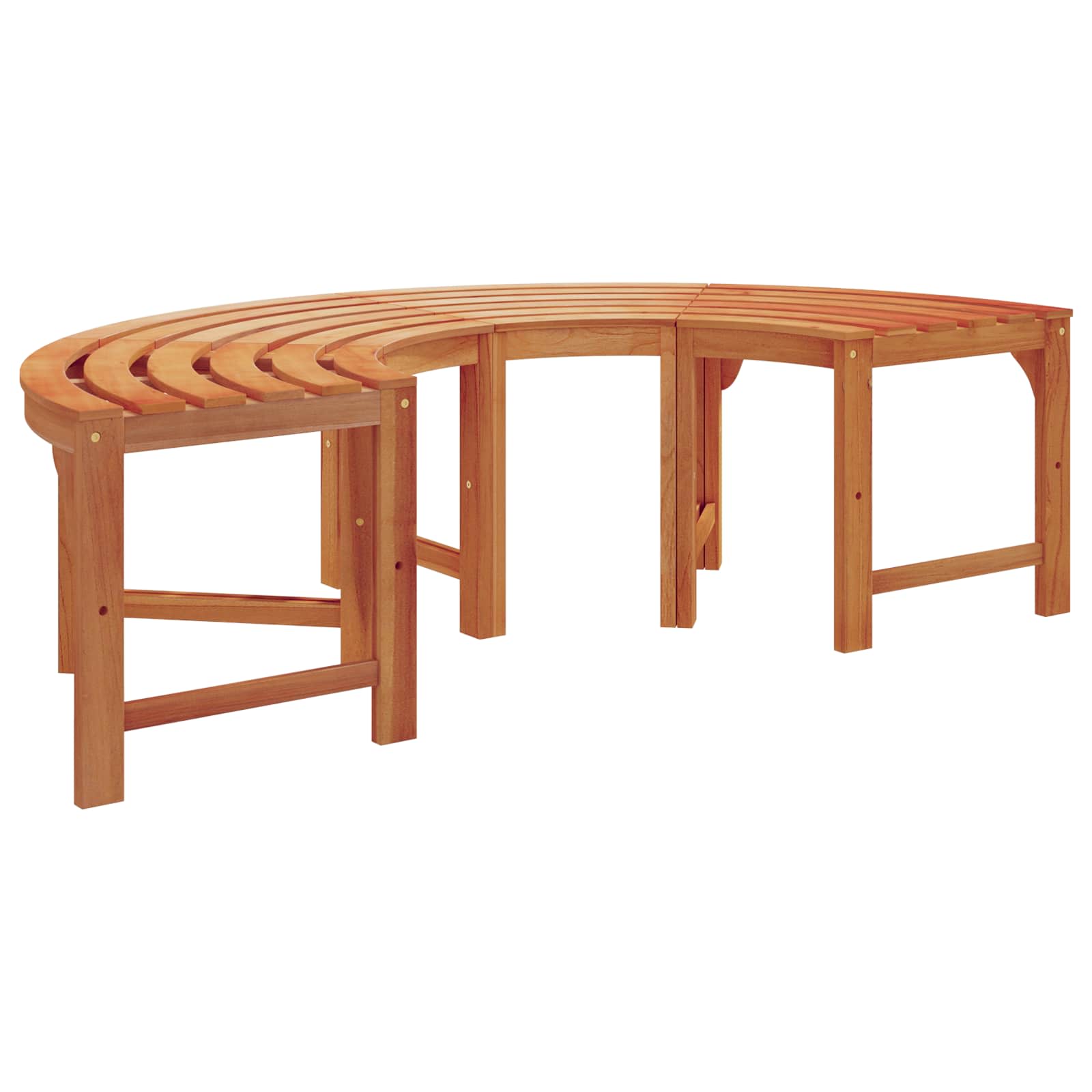 Trebens Naturlig 160 X 80 X 45Cm Solid Eucalyptus Tre
