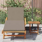 Solstol Gråbrun 200 X 67 X 84 Cm Solid Akasietre