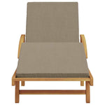 Solstol Gråbrun 200 X 67 X 84 Cm Solid Akasietre